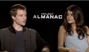 Projet Almanac - Interview Jonny Weston & Sofia Black D'Elia VO