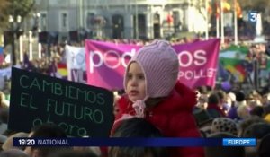 Madrid : journée de manifestation contre l'austérité