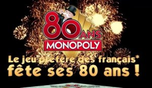 Monopoly cache des vrais billets dans ses boîtes pour les 80 ans du jeu