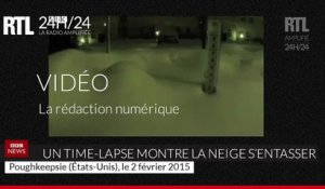VIDÉO - Un time-lapse montre la neige engloutissant les rues américaines