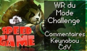 Speed Game: le mode Challenge de World of Warcraft