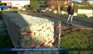 Hénin-Beaumont: le mur de pierre contre les voleurs divise les habitants