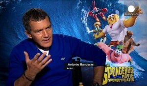 Antonio Banderas joue le pirate dans Bob l'éponge