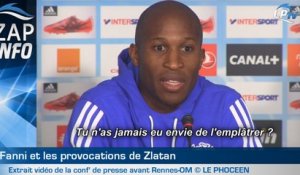 Zap : Fanni a souvent eu envie d'emplâtrer Zlatan !