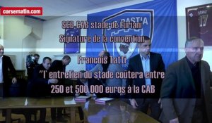 SCB-CAB Convention du stade : Tatti «l'entretien du stade coûtera entre  250 et 500 000 euros à la CAB»