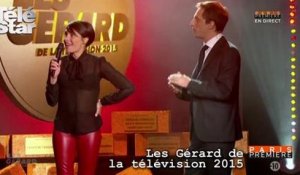 Les Gérard de la télévision 2015 : Alessandra Sublet tacle Thierry Ardisson