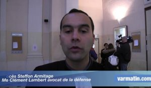 Procès Steffon Armitage: Me Clément Lambert avocat de la défense