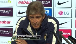 Man City - Pellegrini : "Nous ne sommes pas dépendants d’un joueur"