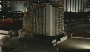 Un casino de 12 étages réduit en miettes à Las Vegas