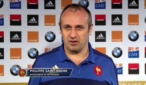 XV de France - PSA : "Travailler la précision"
