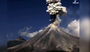 Mexique : le volcan Colima entre en éruption