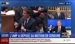BFM Story: Édition spéciale Loi Macron (7/9): La motion de censure sera-t-elle votée ? - 17/02