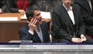 Manuel Valls : "Il n'y a pas de majorité de rechange"