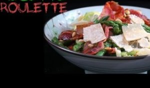 Recette : Salade d'asperges aux pignons !