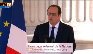 Hollande: "Face à l'humiliation, ils ont dit non"