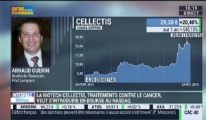La biotech Cellectis envisage une introduction en Bourse aux États-Unis: Arnaud Guerin - 23/02
