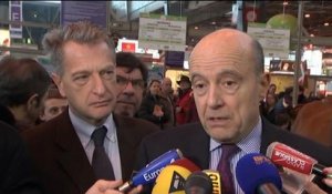 Alain Juppé aux agriculteurs: "Ne croyez pas au miroir aux alouettes" du FN