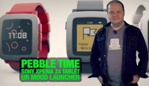 #freshnews 803 Pebble Time. Sony Xperia Z4 Tablet. UR Mood Launcher