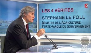 Stéphane Le Foll garantie qu'il "n'y aura pas de hausse d'impôts"