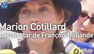 Marion Cotillard, l’atout star de François Hollande