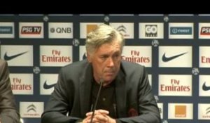 PSG - Ancelotti : «Sans Thiago Silva, ni Van der Wiel»