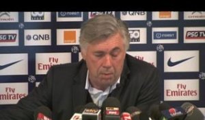 PSG - Ancelotti : «Je suis déçu» par Pastore