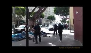 Des policiers tuent un sans-abri à Los Angeles