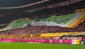 Tifo géant pour les 115 ans du Bayern Munich !