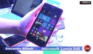 MWC 2015 : Microsoft Lumia 640