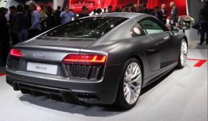 Salon Genève 2015 : l'Audi R8 II en vidéo