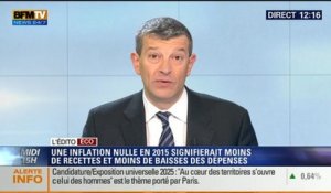 Michel Sapin prévoit une inflation nulle en 2015