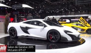 McLaren 675LT - Salon de Genève 2015 : présentation vidéo live