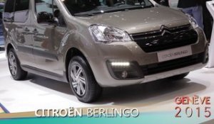 Citroën Berlingo en direct du salon de Genève 2015