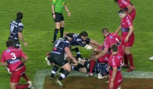 TOP14 - Toulon-Brive: Essai 3 David Smith (TLN) - Saison 2014/2015