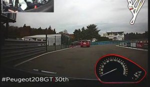 Votre video en PEUGEOT 208 GTi 30th  B50281114PE00027