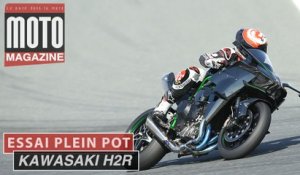 Kawasaki H2R : essais plein pot au Qatar !