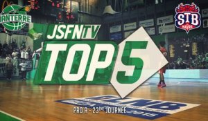 Top 5 - JSF Nanterre vs STB Le Havre (07/03/15) (Pro A - J23)