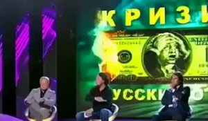 Des milliardaires se battent à la télévision russe