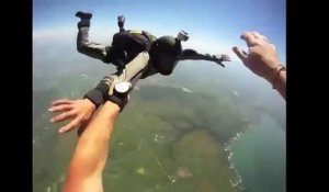 Un saut en parachute plus que dangereux