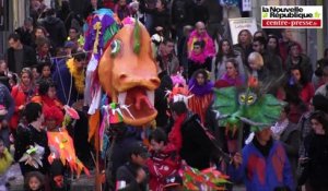 VIDEO.Poitiers. Carnaval et plumes à gogo