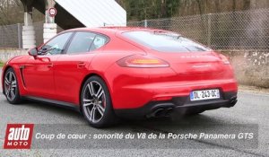 Coup de cœur AutoMoto 2015 : Porsche Panamera GTS et la sonorité de son V8
