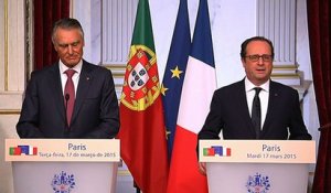 Déclaration conjointe avec le président du Portugal, M. Anibal Cavaco Silva