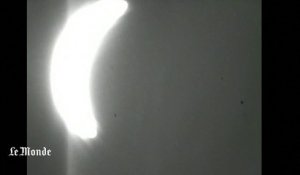 L'eclipse totale en time-lapse