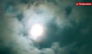 L'éclipse solaire vue depuis Plozévet