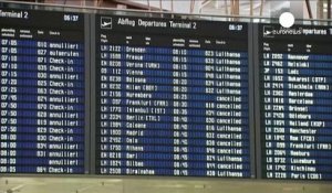 Second jour de grève des pilotes de Lufthansa