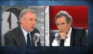 Chalon-sur-Saône: "Je ne mets pas la laïcité dans l'assiette des enfants", a indiqué Bayrou