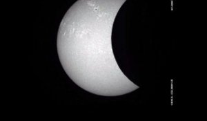 L'éclipse du 20 mars 2015, image par image