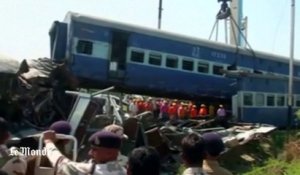 Un accident de train fait des des dizaines de morts en Inde