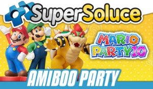 Mario Party 10 - Video Gameplay Amiibo Party