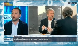 José Bové appelle au boycott des M&M's: Valéry Pothain, Frank Tapiro et Pascal Grégoire (1/3) - 22/03